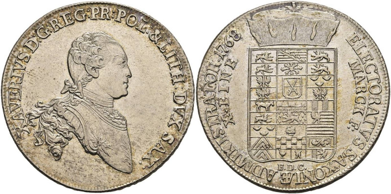 Deutschland bis 1800 Sachsen Albertinische Linie Kurfürstentum
 Taler, 1768, Xa...