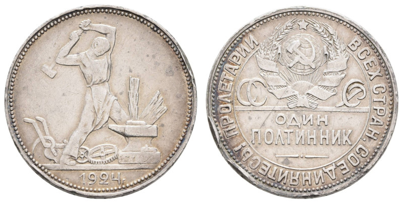 Europa und Übersee Russland Sowjetunion 1924-1991
 50 Kopeken 1924 (Leningrad) ...