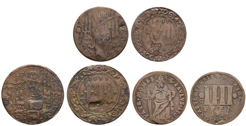 Sammlungen und Nachlässe Deutsche Münzen bis 1871
 Sammlung aus 33 Stücken mit ...