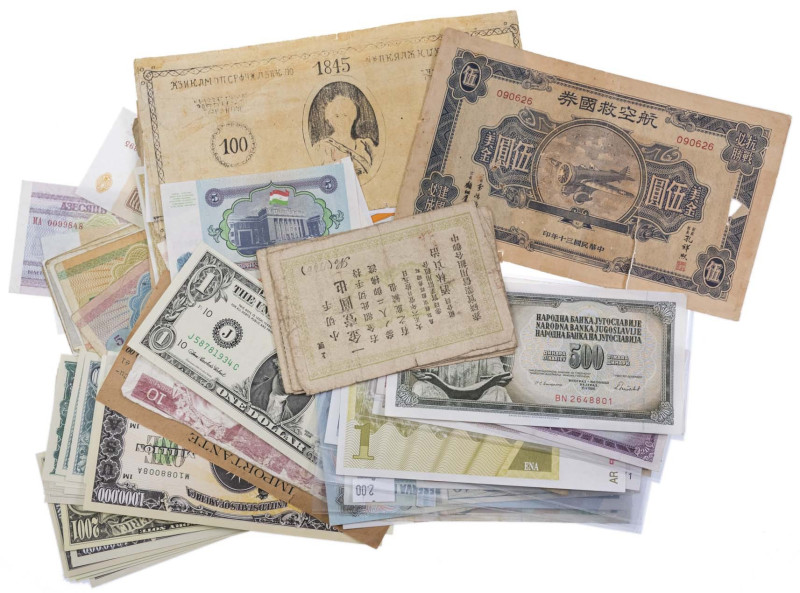 Banknoten
 Sammlung Spaß- und Spielgeld, auch Banknoten Russland, China, n. A. ...