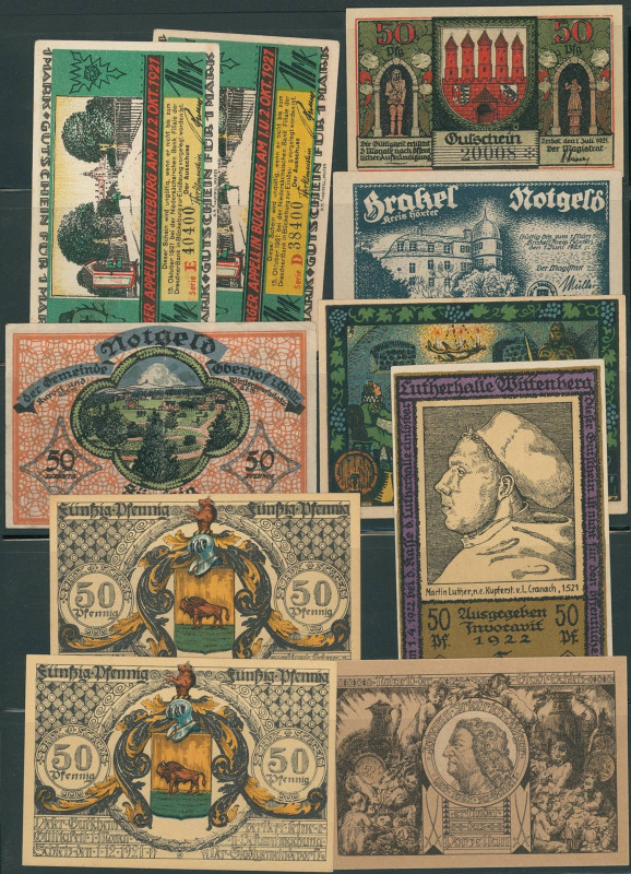 Banknoten Deutsche Reichsbanknoten 1874-1945
 Geldscheine der Inflation. Ein Al...