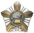 Ausländische Orden und Ehrenzeichen nach 1871
 57.780 g. Orden für Verdienste im Kampf, teilweise vergoldet und teilweise emailliert, Trägernummer 20...