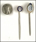 Kleinabzeichen, Mitgliedsnadeln 1871-1945
 Verein für das Deutschtum im Ausland (VDA), Mitgliedsabzeichen 5. Form, Mitgliedsabzeichen 6. Form 11 mm u...