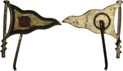 Kleinabzeichen, Mitgliedsnadeln 1871-1945
 Deutsche Gesellschaft zur Rettung Schiffbrüchiger (DGRS), Mitgliedsabzeichen, lackiert, an Nadel, Nadel ge...