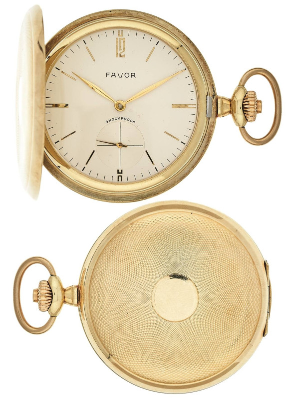 Taschenuhren ab 1901
 Favor Savonette Taschenuhr. Ca. 51mm, Handaufzug, Gehäuse...