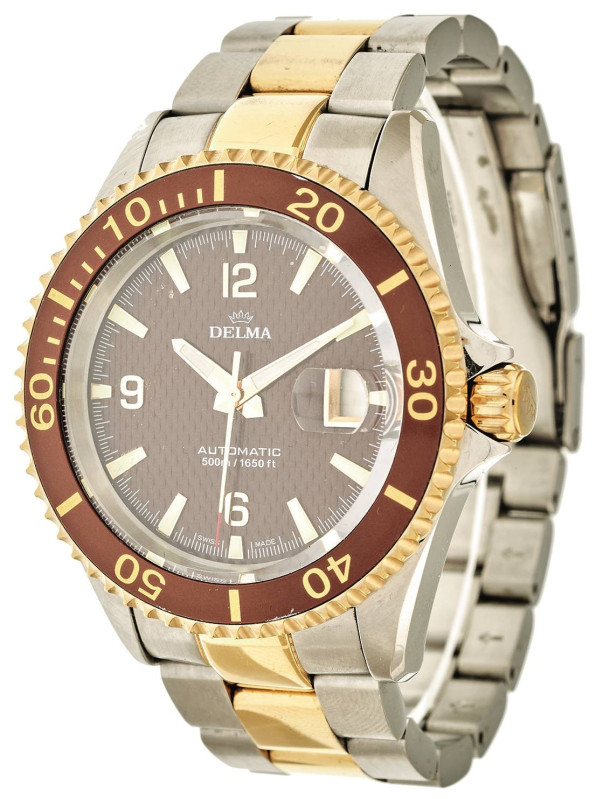 Herrenarmbanduhr divers
 Delma Santiago Bicolor Herren Armbanduhr. Ca. 43mm, Ed...