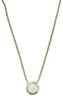 Ketten
 Brillant Anhänger mit Kette, 750 Weißgold, 13,75g, Brillant von 2,5ct in Rundfassung, sehr gute Erhaltung (geprüft).

Brillant pendant with...