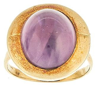 Ringe mit Steinbesatz
 Ring mit opulentem Amethystcabochon von 13,8x12mm, 333 G...