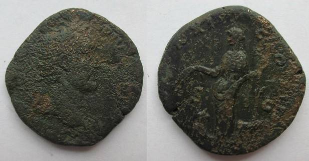 Sestertius, Antoniuns Pius