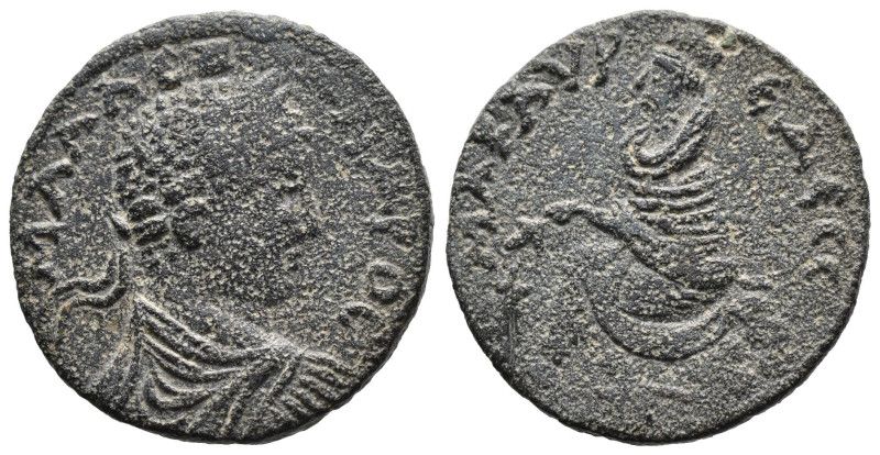 Bronze AE
Mesopotamia, Edessa, Elagabal (218-222)
24 mm, 9,81 g