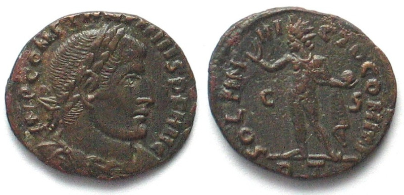 Follis AE
Constantine I the Great (306-337), 315-316, Rome mint, SOLI INVICTO C...