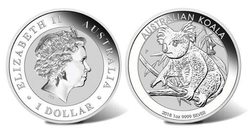 1 Oz AR
Australia, Koala, 2018
31,10 g