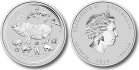 1 Oz AR
Australia, Year of the Pig, 2019
31,10 g