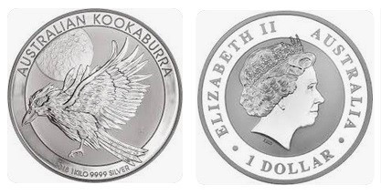 1 Oz AR
Australia, Kookaburra, 2018
31,10 g