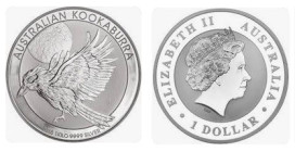 1 Oz AR
Australia, Kookaburra, 2018
31,10 g