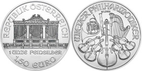 1 OZ AR
Austria, 1,50 Euro, Wiener Philharmoniker
31,10 g