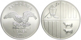1 OZ AR
1 Diner, Andora, Eagle, 2008
31,10 g