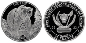 1 Oz AR
Congo, Bear, 2022
31,10 g