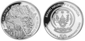 1 Oz AR
Rwanda, 2021, Okapi
31,10 g