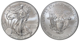 1 OZ AR
USA, Walking Liberty / Eagle, 2014
40 mm, 31,10 g