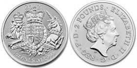 1 Oz AR
Royal Arms, 2021
31,10 g