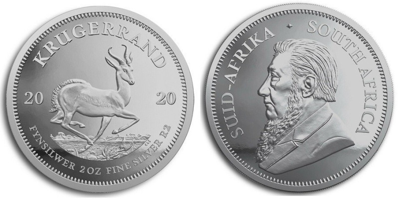 1 OZ AR
South Africa, Krügerrand 2020
31,10 g