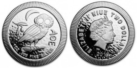 1 Oz AR
Niue, Owl, 2019
31,10 g