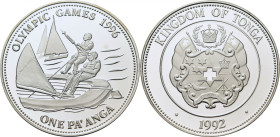 1 Pa'anga AR
Tonga, Olympic Games
40 mm, 31,39 g