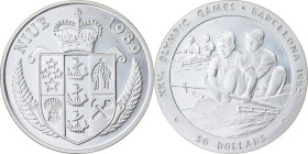 50 Dollars AR
Niue, Olympic Games, Barcelona 1992
