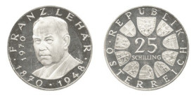 25 Schilling AR
Austria, Franz Lehar
30 mm, 13 g