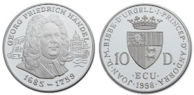 10 Diners AR
Georg Friedrich Händel, Silver 925/1000
38 mm, 31,47 g