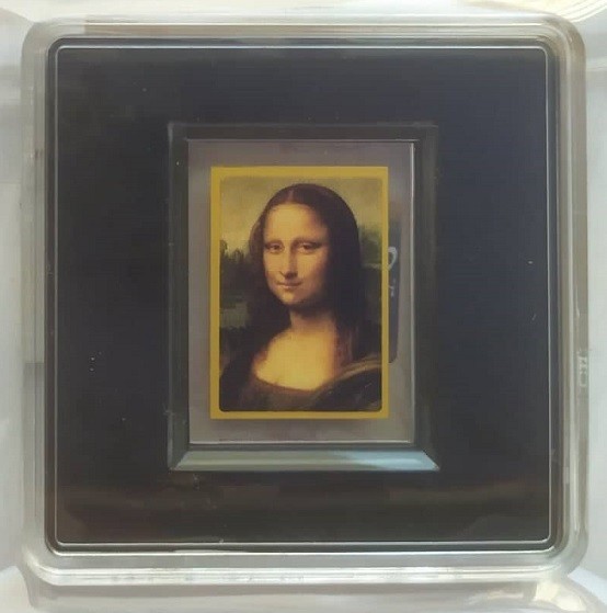 1/500 OZ, Gold 999/1000, Mona Lisa, 16 x 22 mm