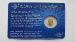 1/200 Oz, Gold 999/1000
Solidarität