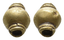 ANCIENT GREEK GOLD DRESS ORNAMENT (CIRCA 3RD-1ST BC)
Condition : See picture. No return.
Weight : 0.55 g