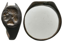 ANCIENT ROMAN BRONZE RING (1ST-3RD CENTURY AD.)
Condition : See picture. No return.
Weight : 3.32 g