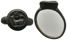 ANCIENT ROMAN BRONZE RING (1ST-3RD CENTURY AD.)
Condition : See picture. No return.
Weight : 8.61 g