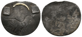 WESTERN ASIA MINOR SILVER/GOLD (5ST-4RD CENTURY BC.)
Lion
Condition : See picture. No return.
Weight : 3.21 g
Diameter: 30.4 mm