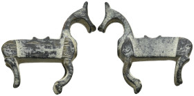 ANCIENT ROMAN BRONZE HORSE FIGURINE (1ST-5TH CENTURY AD)
Condition : See picture. No return.
Weight : 18.9 g
Diameter: 49.3 mm