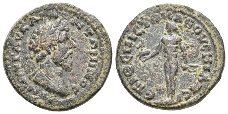 IONIA, Miletos. Marcus Aurelius AD 161-180. Themistokles, magistrate Themistokle...