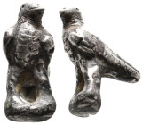 ANCIENT ROMAN SILVER EAGLE FIGURINE (1ST-5TH CENTURY AD)
Condition : See picture. No return.
Weight : 14.8 g
Diameter: 27.9 mm
