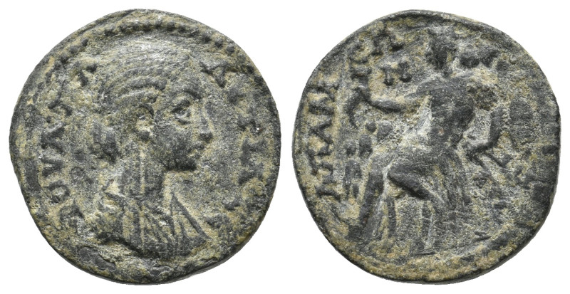 PHRYGIA. Apameia. Plautilla (AD 202-205). AE
Obv: ΦΟVΛ ΠΛ-ΑΘΤΙΛΛΑ CЄ
Draped bu...