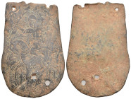 ANCIENT SELJUK BRONZE APPLIQUE (12th-13th AD)
Condition : See picture. No return.
Weight : 23.61 g
Diameter: 69.7 mm