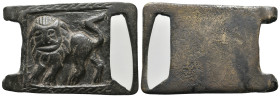 ANCIENT BYZANTINE BRONZE BELT BUCKLE. (11TH – 14TH CENTURY AD)
Condition : See picture. No return
Weight : 17.55 g
Diameter : 55.4 mm