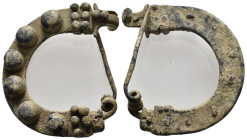 ANCIENT ROMAN BRONZE FIBULA (1ST-3TH CENTURY AD)
Condition : See picture. No return
Weight : 57.16 g
Diameter: 68.9 mm