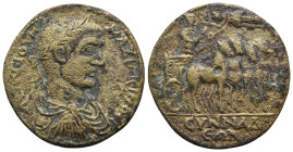 PHRYGIA, Synnada. Maximinus (235-238). Magistrate Artemonos Tropheos. AE. 
Obv: AYT K Γ I OYH MAΞIMEINOC
Laureate, draped and cuirassed bust right.
Re...