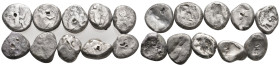 10 GREEK SILVER COIN LOT (27)
See picture.No return.