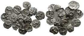16 GREEK SILVER COIN LOT (38)
See picture.No return.