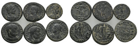 6 ROMAN COIN LOT (53)
See picture.No return.