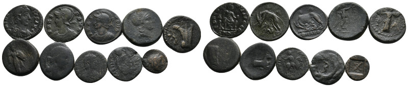 10 ROMAN COIN LOT (109)
See picture.No return.
