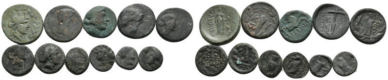 11 ROMAN COIN LOT (19)
See picture.No return.